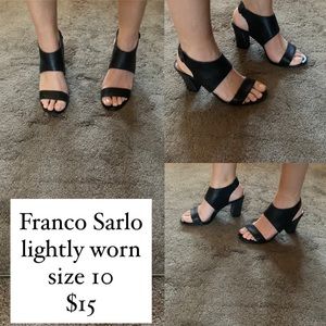 Franco Sarlo Black Heel